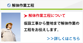 解体作業工程